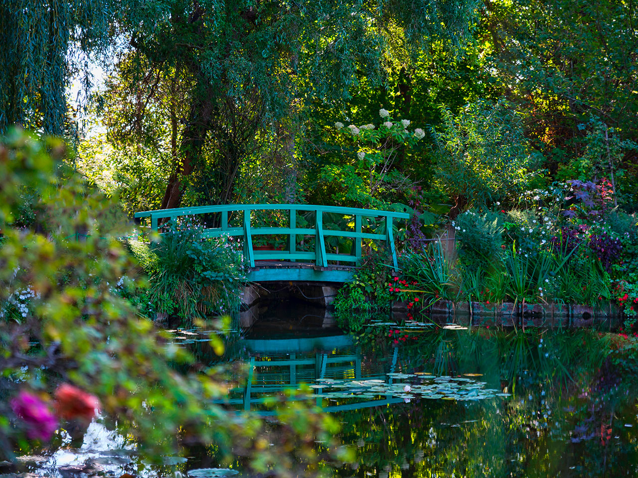 Franca giverny jardim de monet ponte