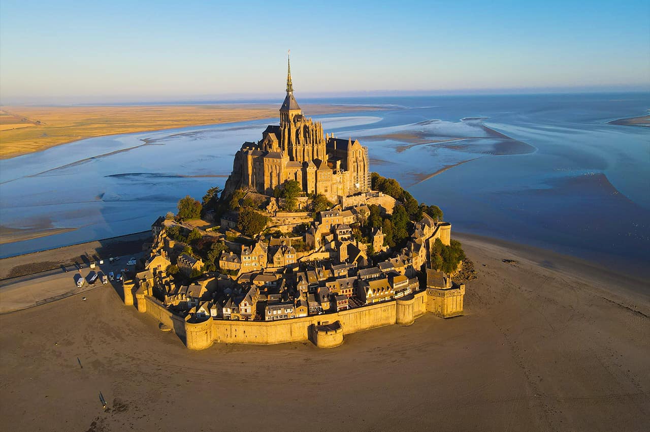 Franca monte saint michel aerea