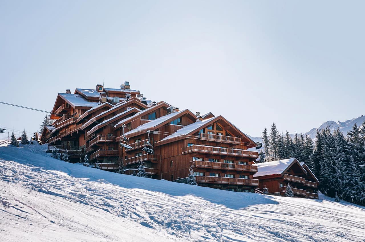 Le coucou meribel exterior do hotel