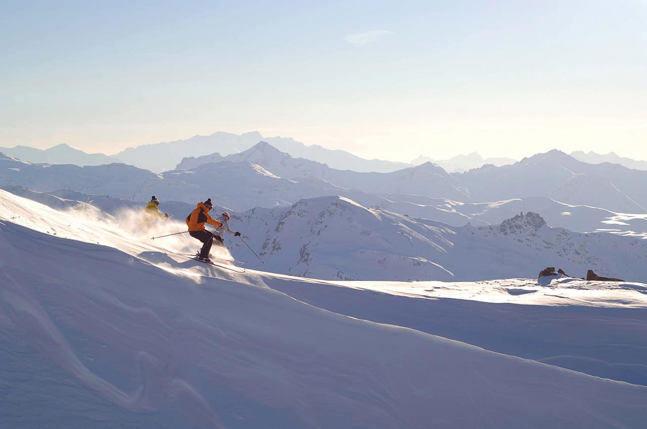 Six senses courchevel esqui offpiste