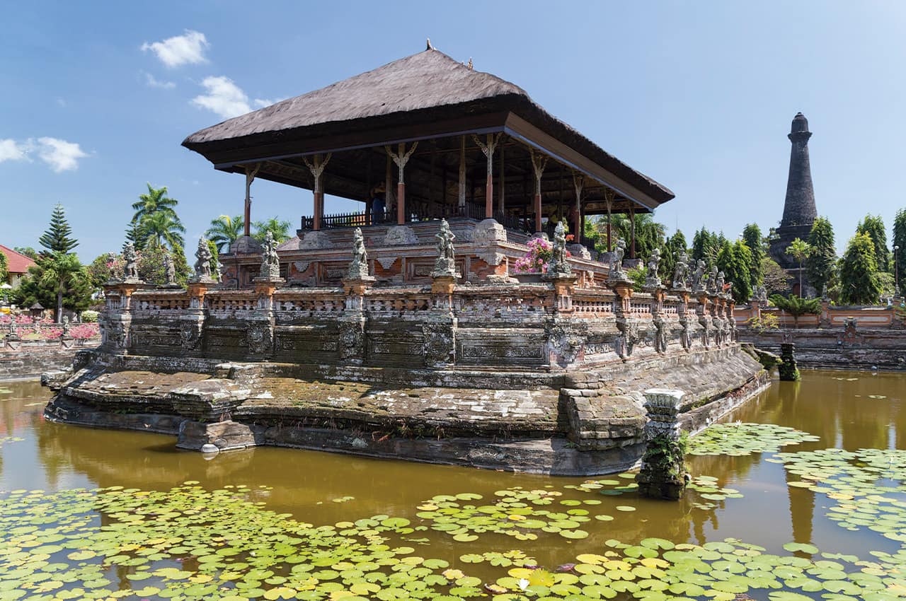 Kertha Gosa Pavilion of Klungkung Palace, Bali, Indonesia