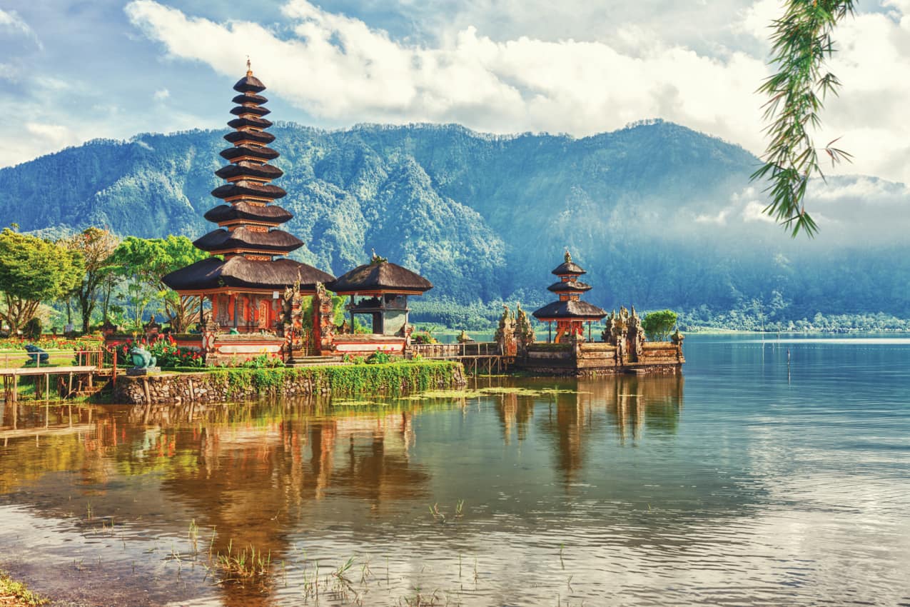 Viagem Bali: Templo Pura Ulun Danu Bratan