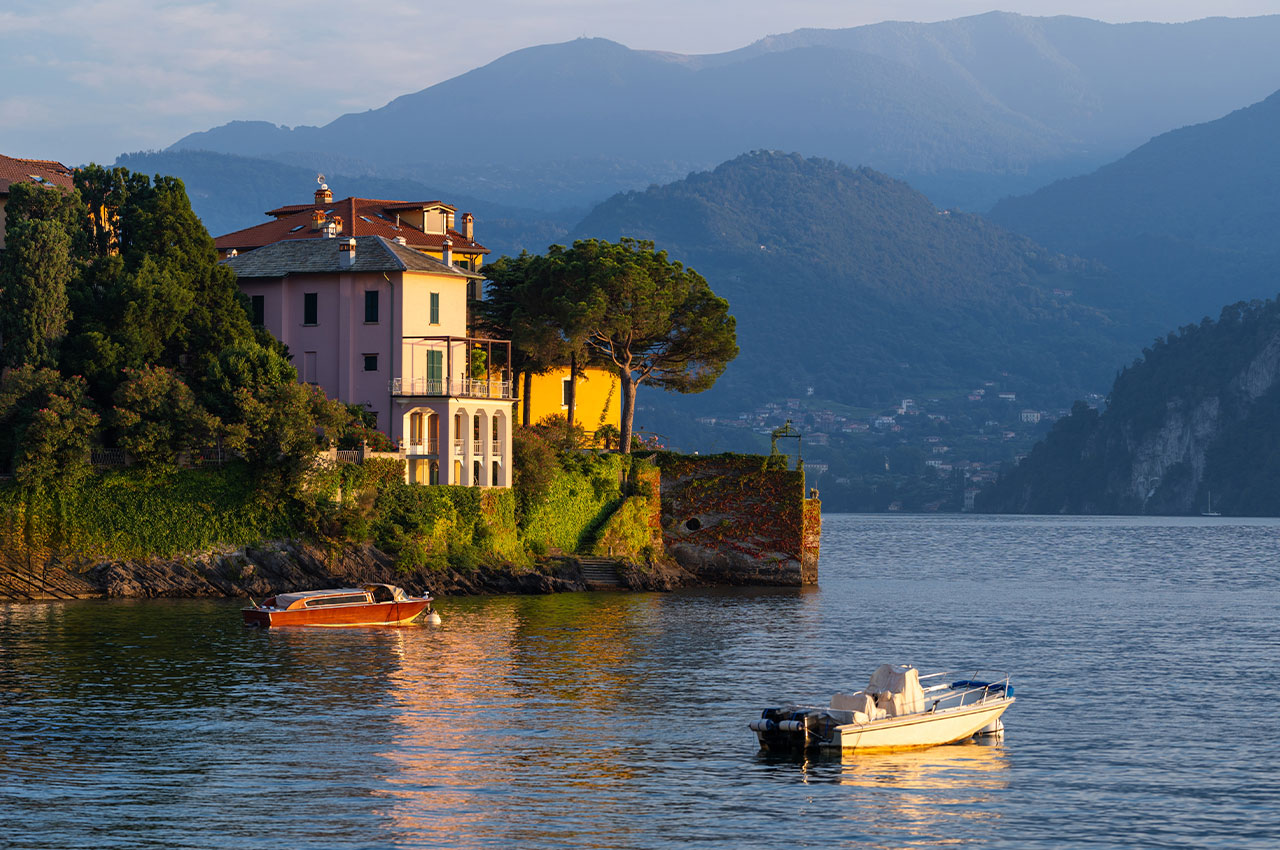 Como italia varenna water