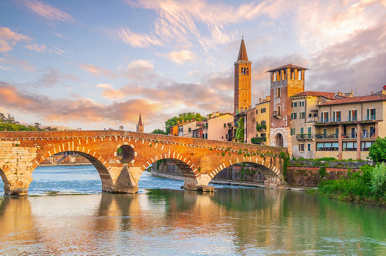 Verona italia centro da cidade vista