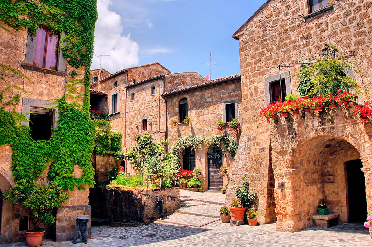 Vila pitoresca na toscana