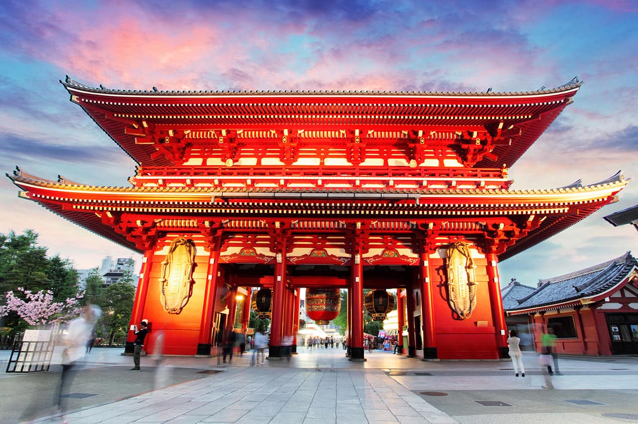 Japao toquio asakusa templo sensoji ji