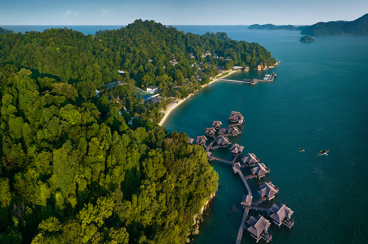 Pangkor laut resort vista aerea