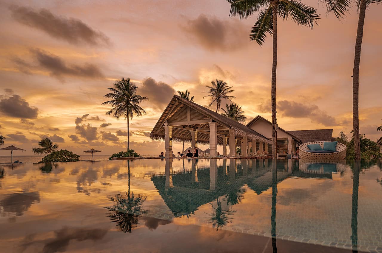 Cora cora maldives acquapazza por do sol