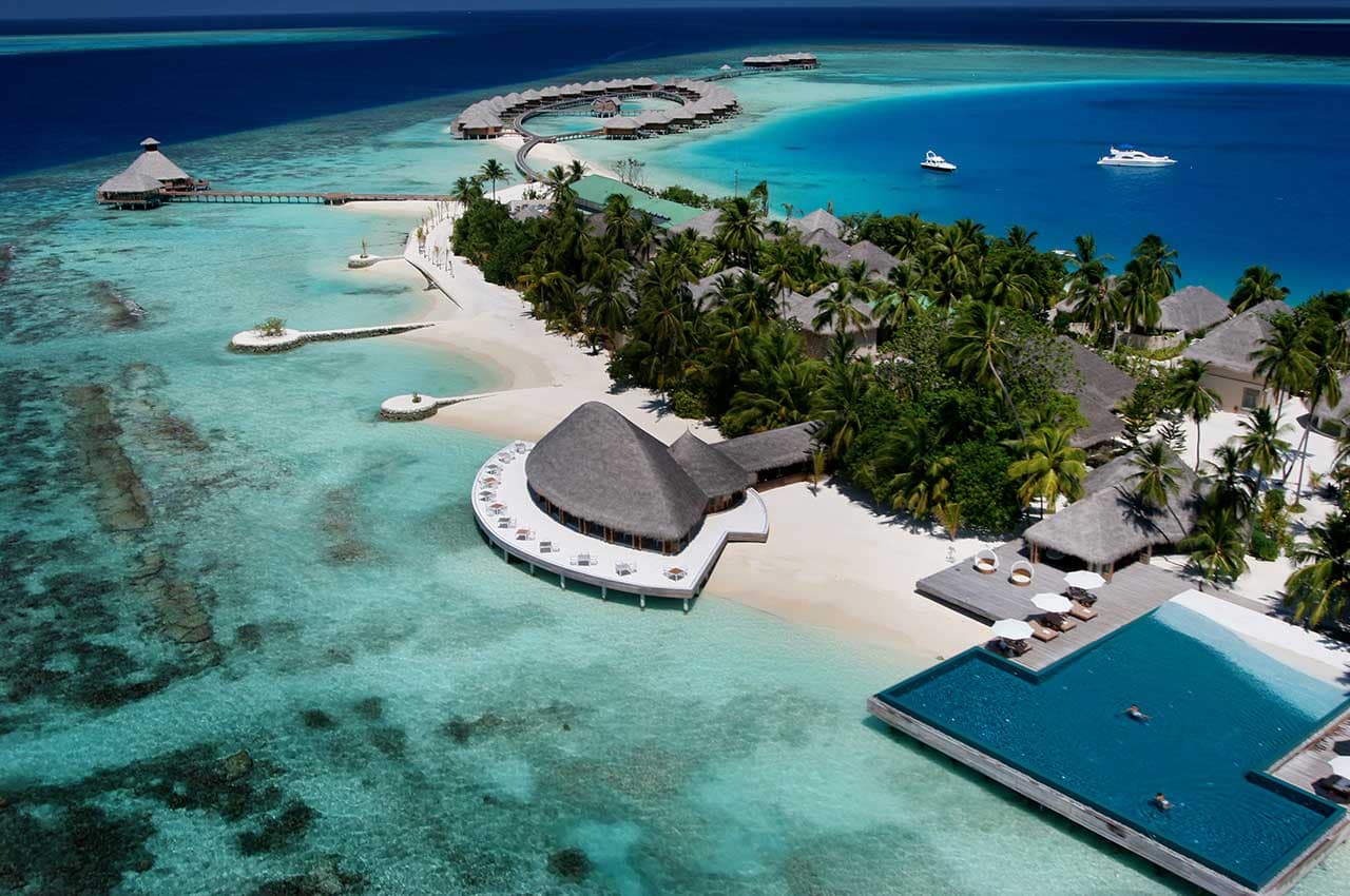 Huvafen fushi vista aerea