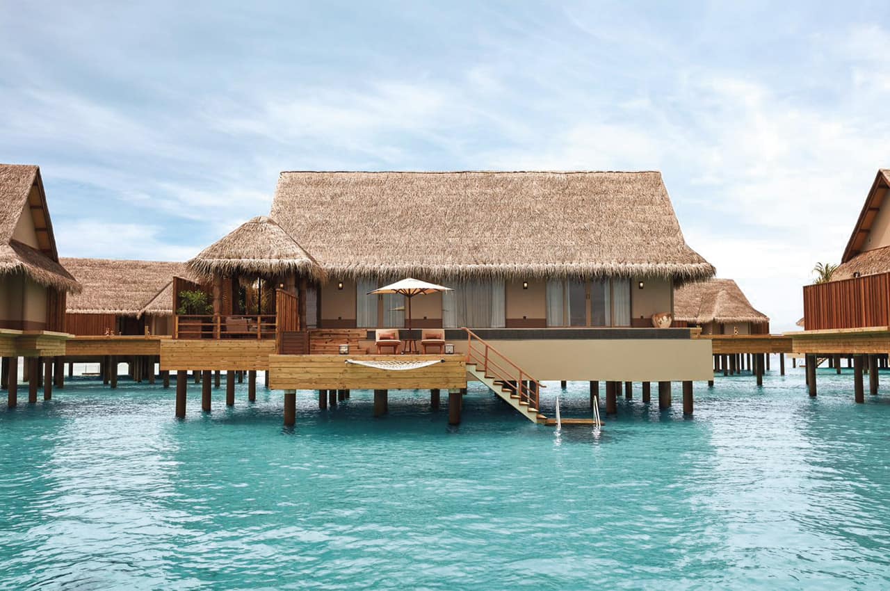 Joali maldivas water villa with pool