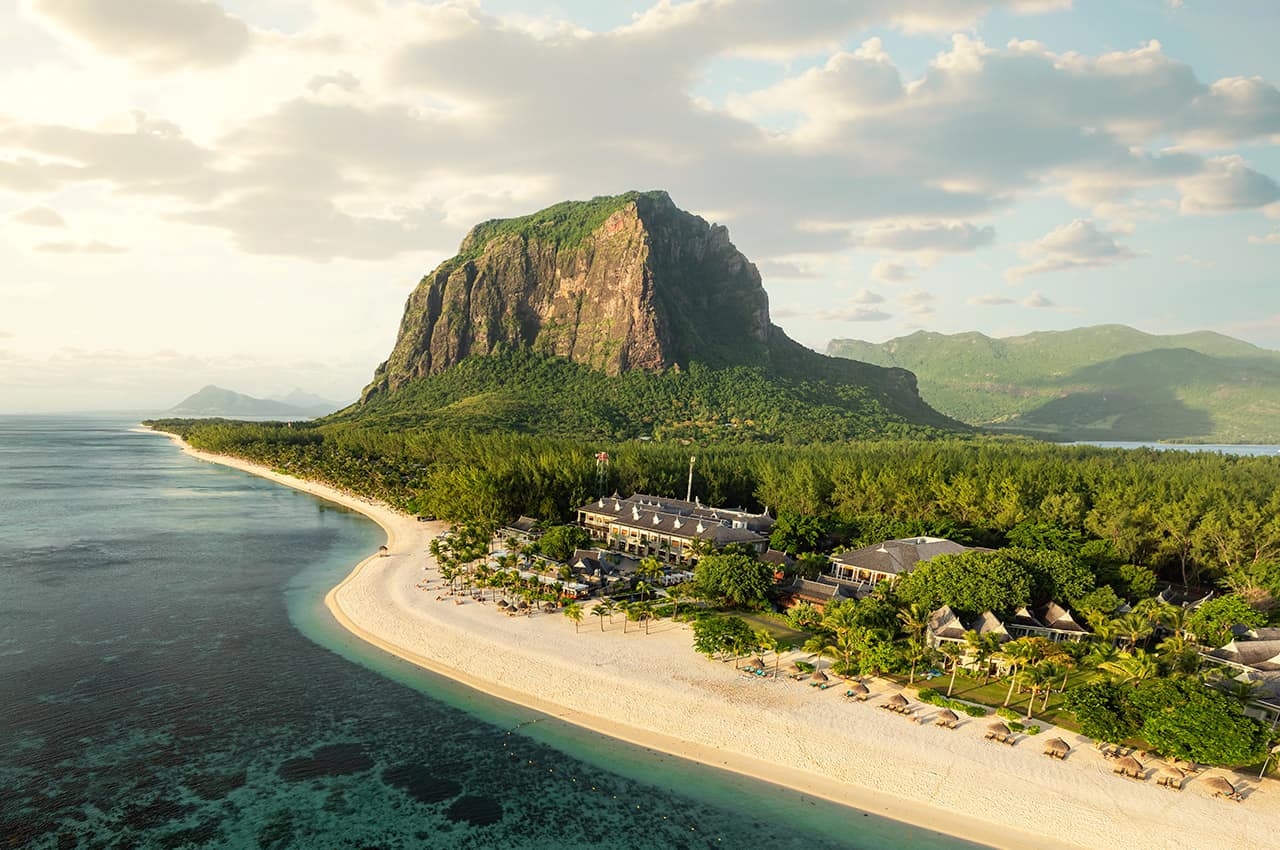 Mauritius the st regis le morne resort vista aerea