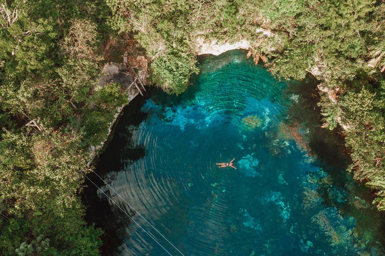 Mexico hard rock hotel cancun tour cenote