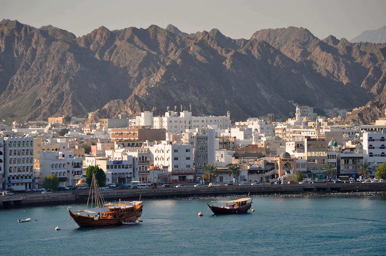 Barcos em muscat