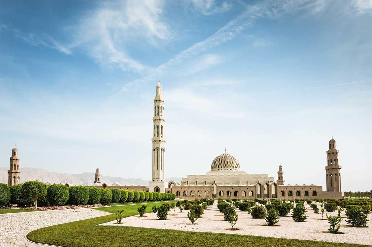 Muscat grande mesquita do sultao qaboos