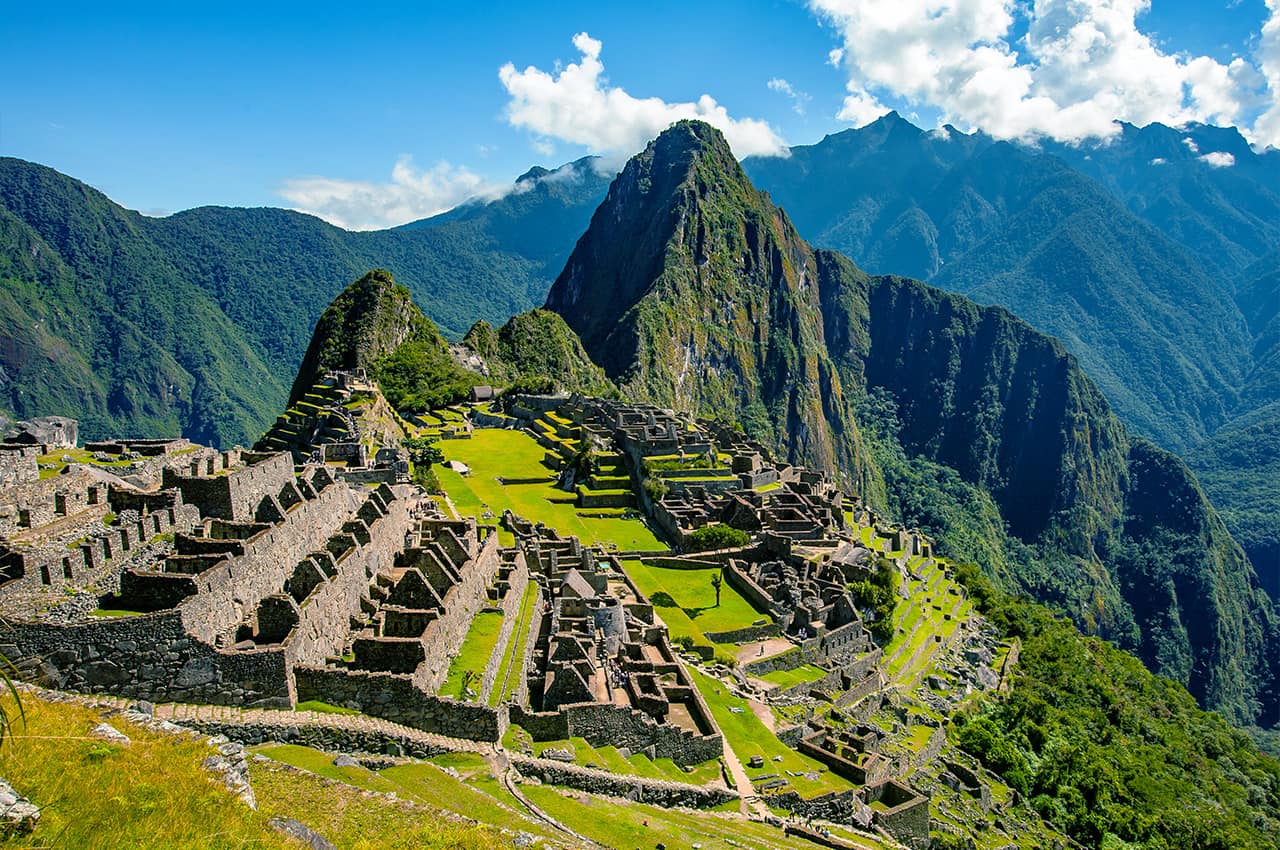 Peru machupicchu montanha