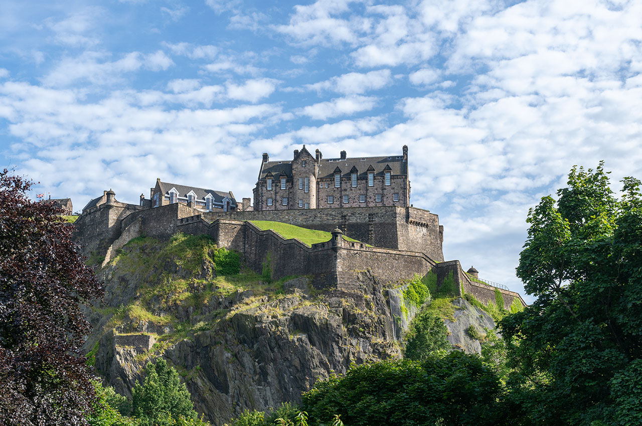 Castelo de edimburgo reino unido