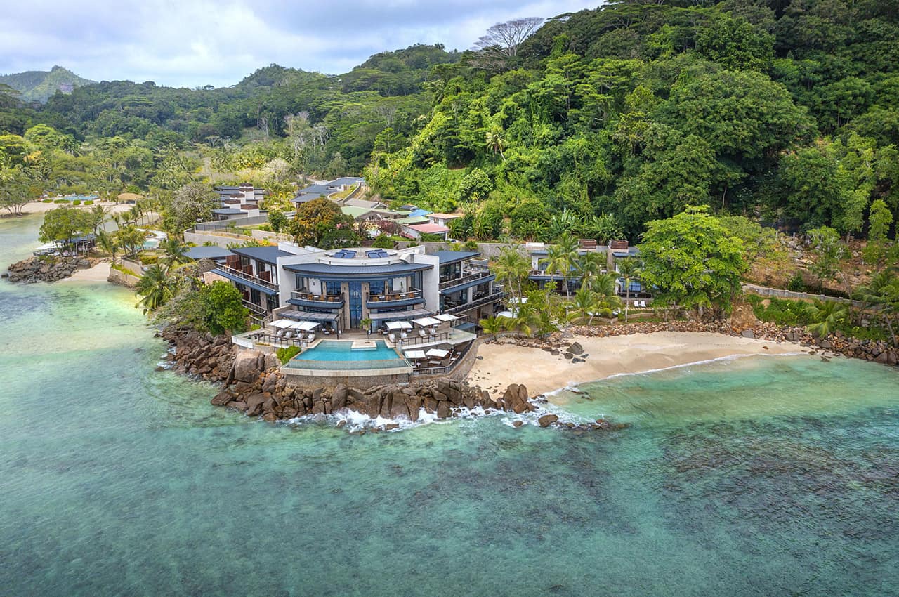 Mango house seychelles vista aerea