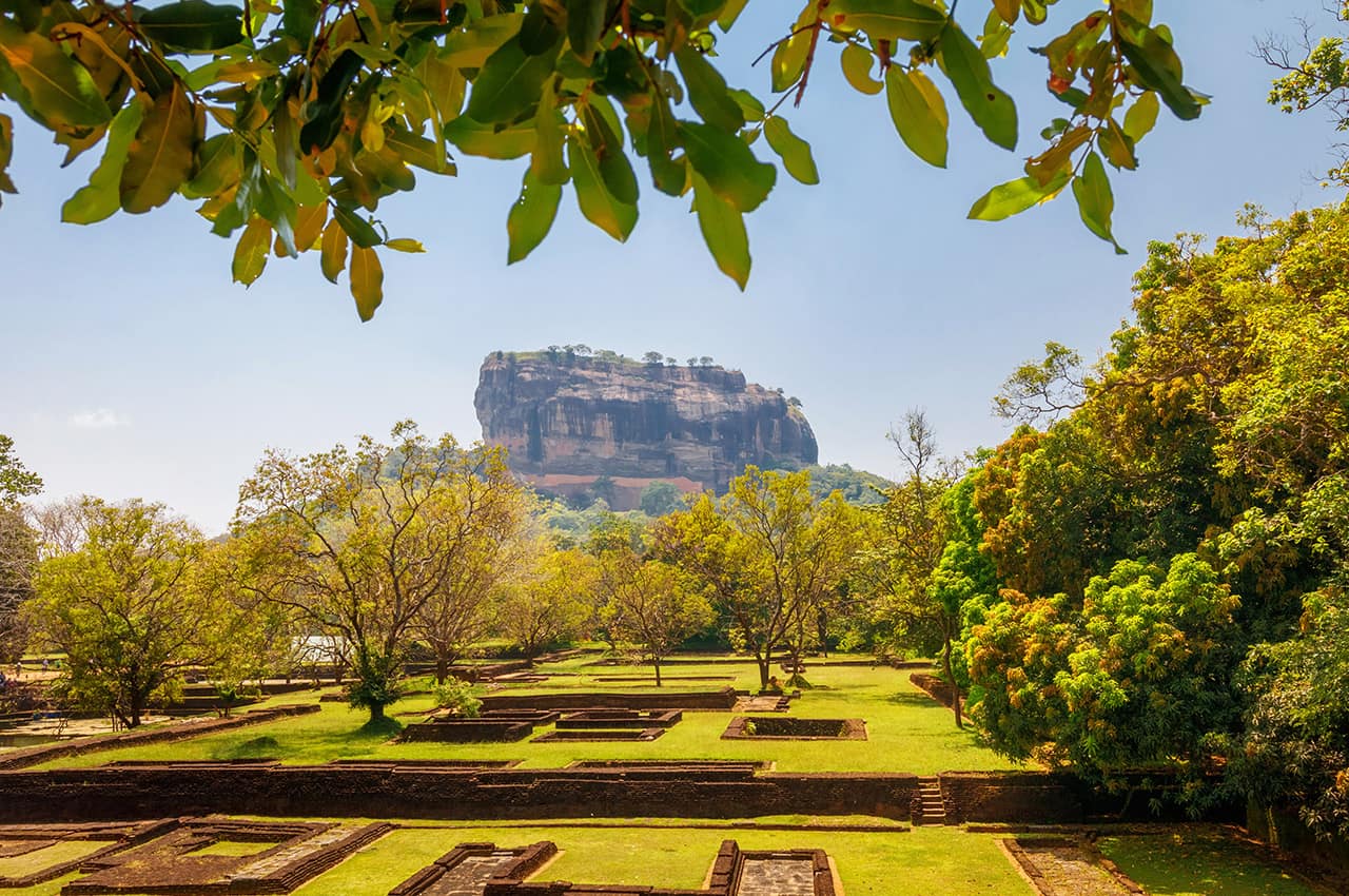 Sigiriya lion rock sri lanka