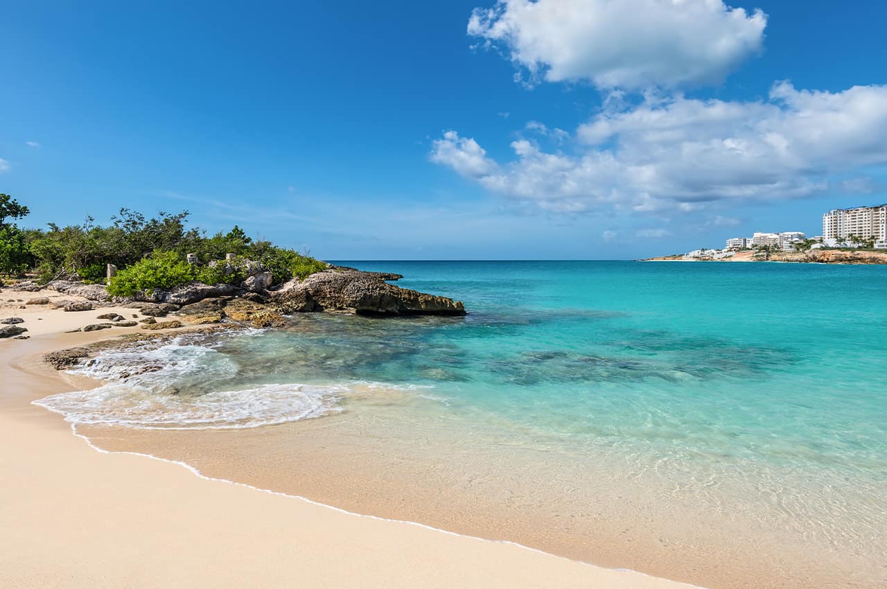Caribe stmartin praia