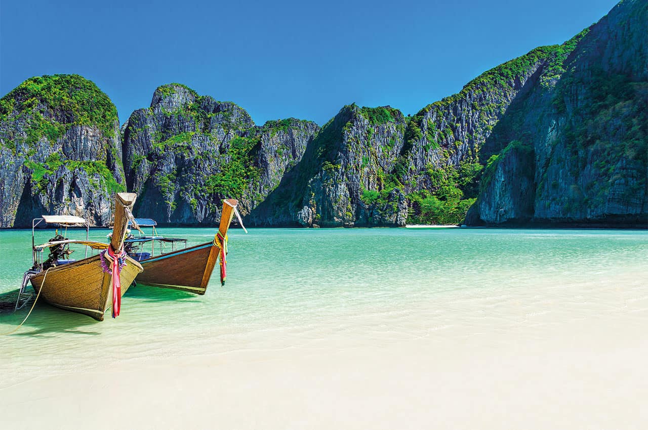 Barcos phi phi island