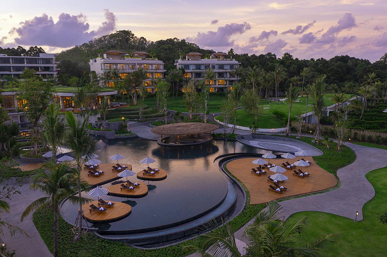 Tailandia anantara kohyaoyairesortvillas piscina pordosol