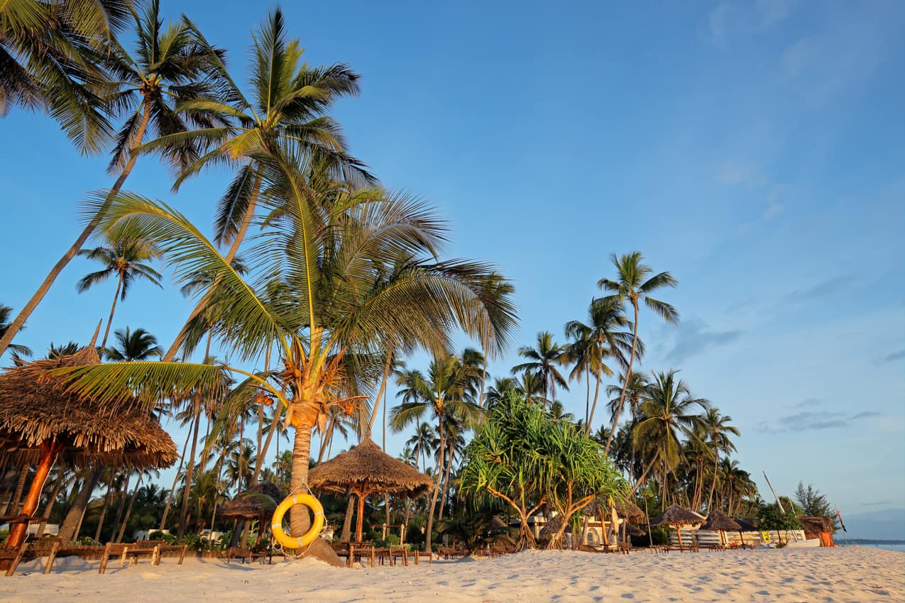 Praia Zanzibar Tanzânia