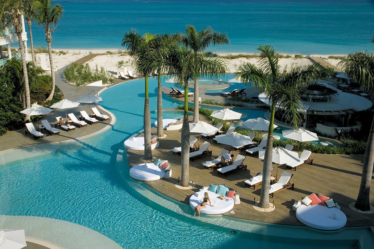 Piscina infinita, The Palms Turks and Caicos