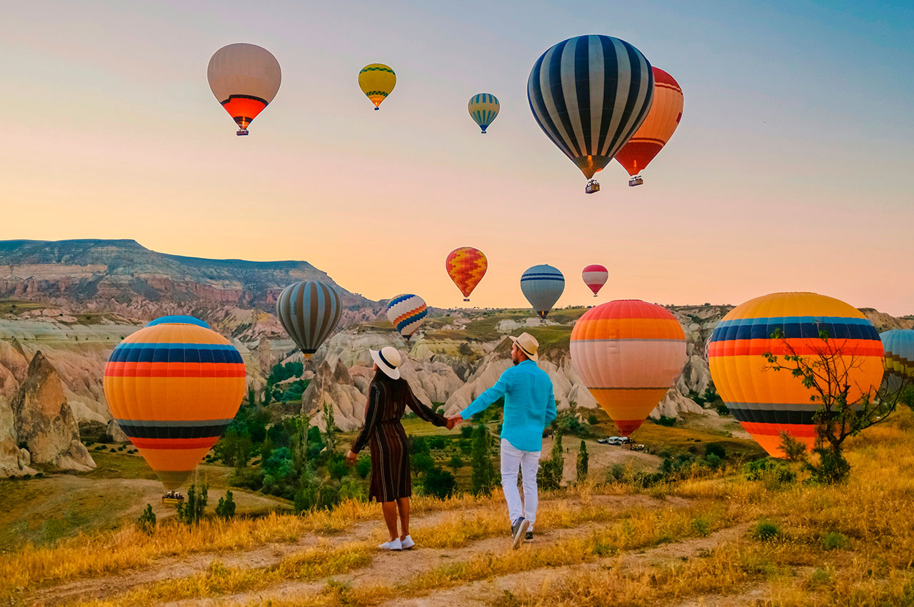 Turquia capdocia verao casal