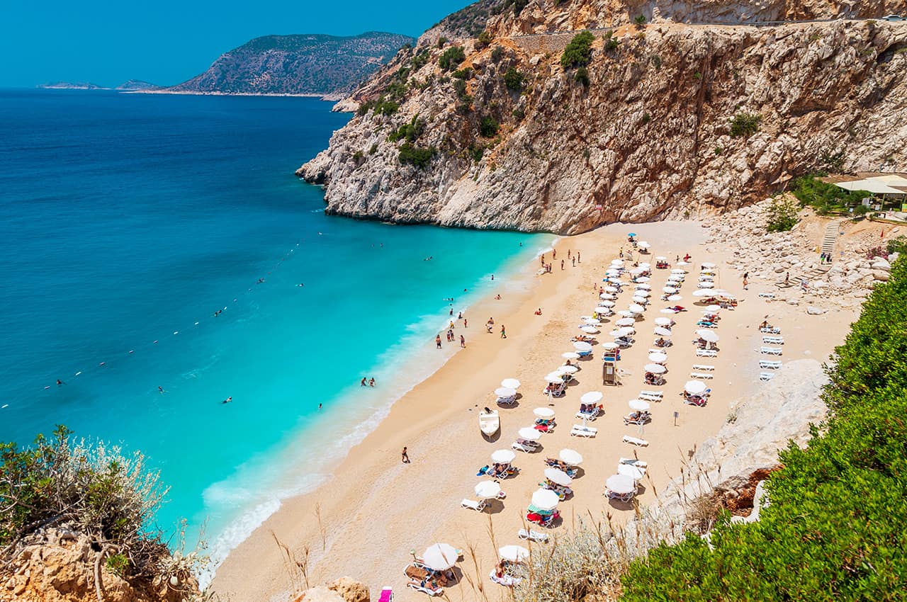 Turquia praia kaputas kas