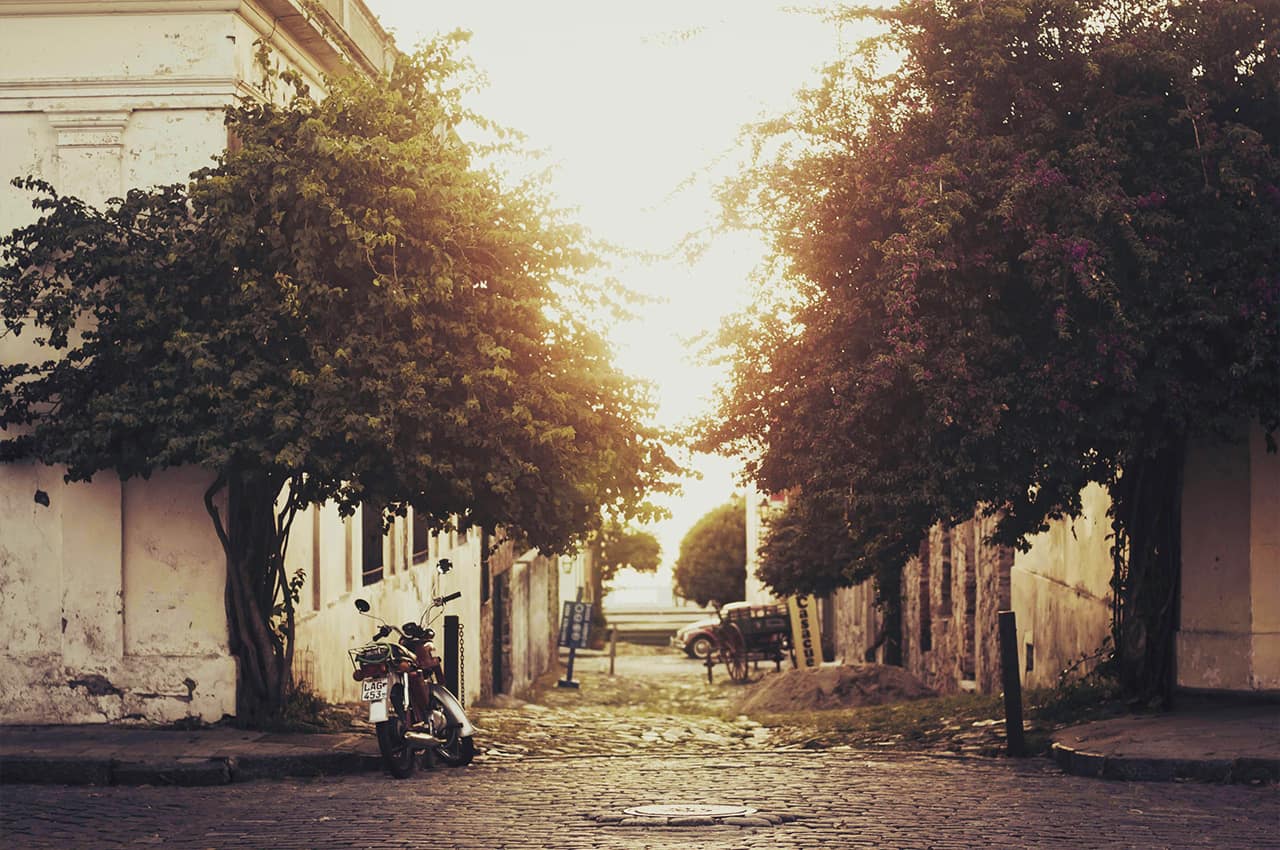 Uruguai colonia de sacramento rua