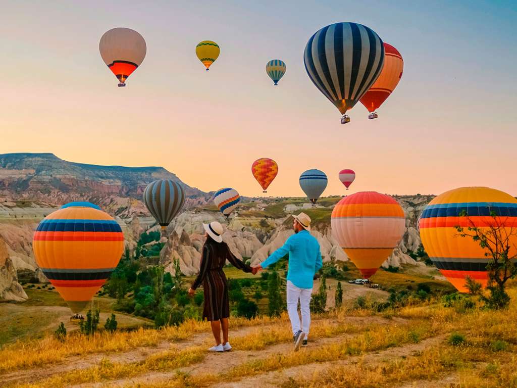 Turquia capdocia verao casal