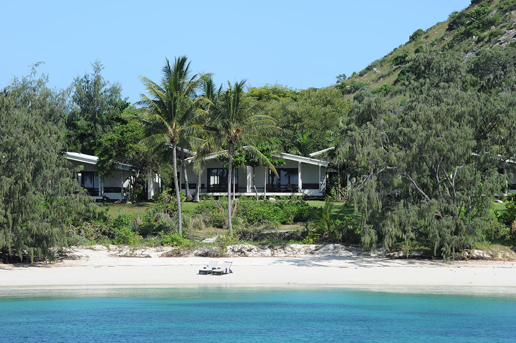 Vista exterior da Anchor Bay Suite Foto cortesia Lizard Island