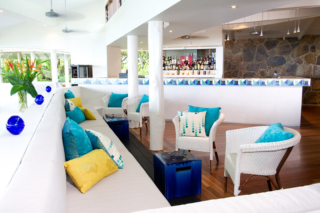 Área do bar e lounge Foto: Lizard Island