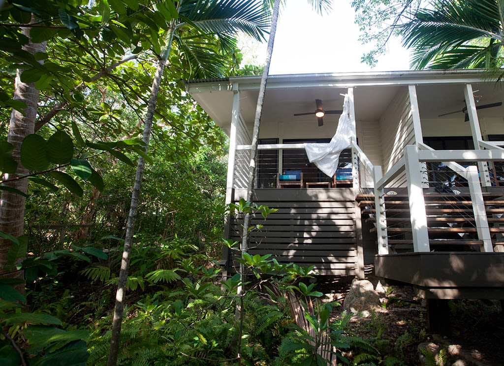 Exterior do Garden Room Foto cortesia Lizard Island