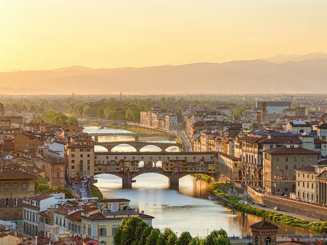 Ponte Vecchio em florenca