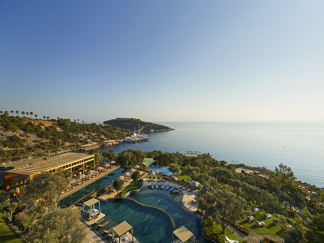 Mandarin oriental bodrum vista aerea