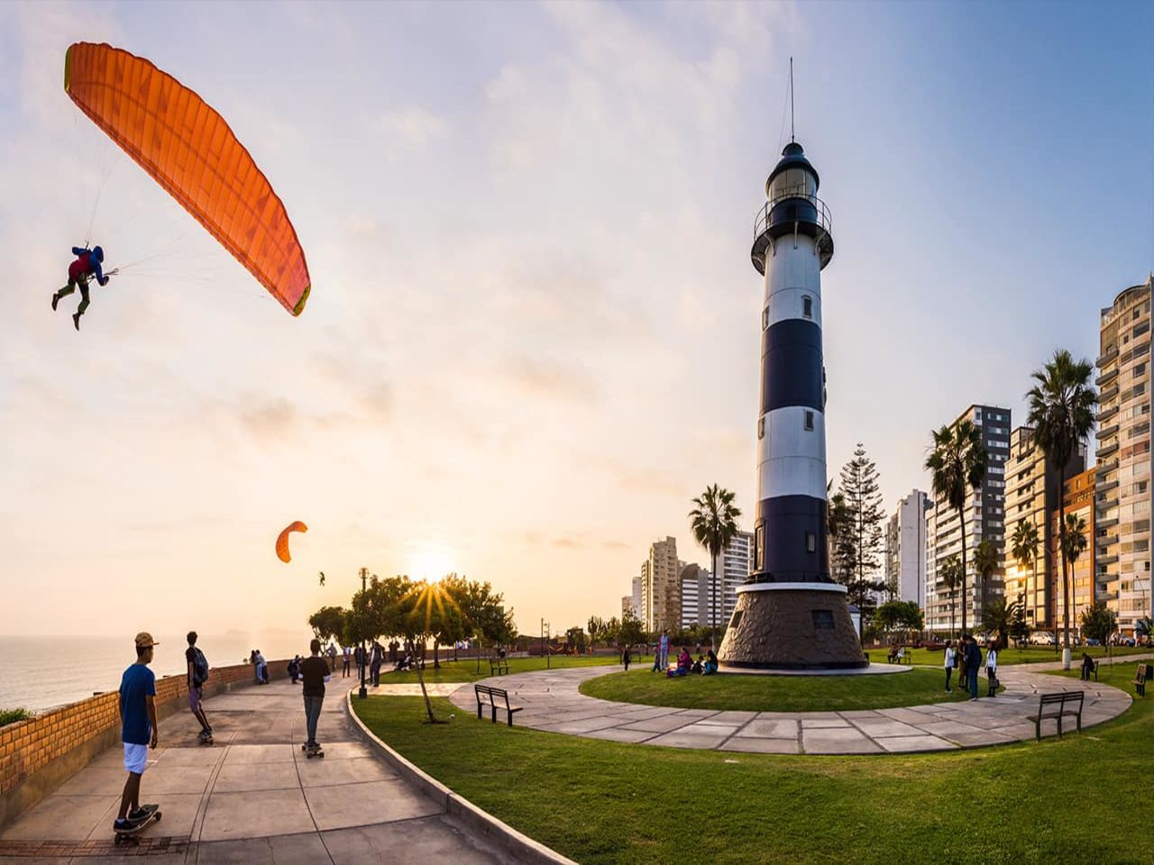 Peru lima miraflores farol