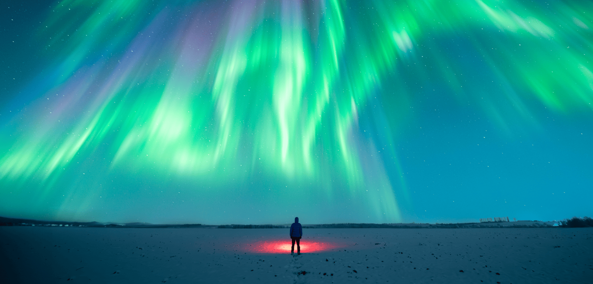 Aurora Boreal na Finlândia e Noruega