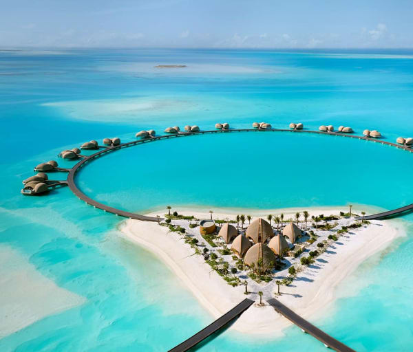 Arabia saudita red sea project nujuma ritz carlton vista aerea