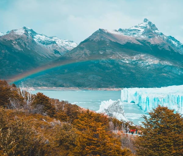 Argentina elcalafate geleira arcoiris