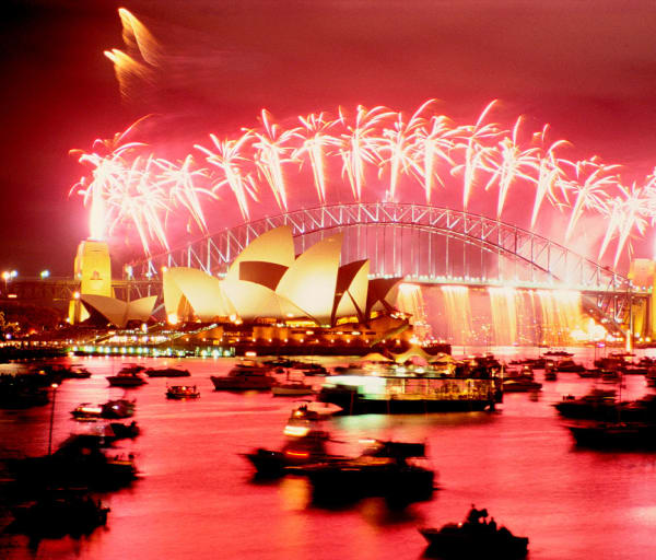 Sydney no Ano Novo, Austrália