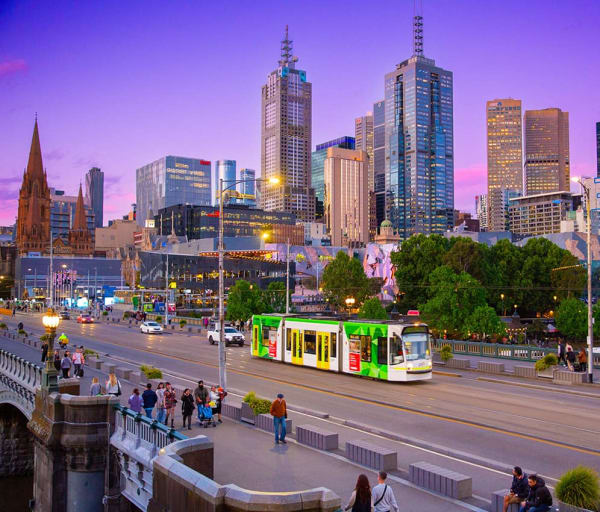 Tourism australia melbourne bonde centro cidade