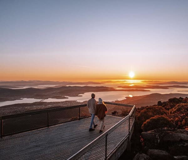 Tourism australia mount wellington hobart tasmania