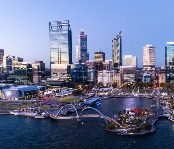 Tourism australia perth vista aerea