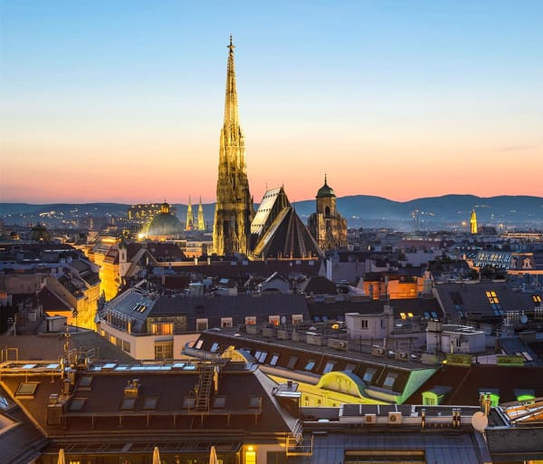 Austria viena catedral aerea