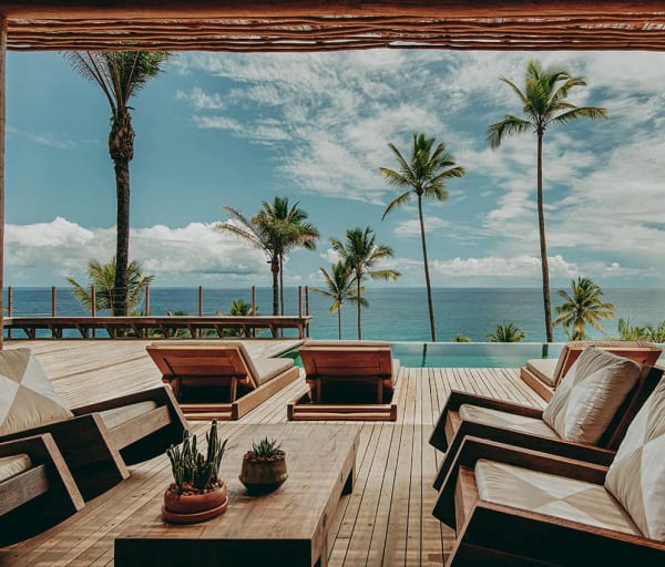 Barracuda hotel villas varanda