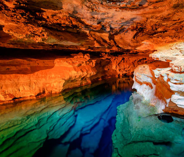 Brasil bahia chapada diamantina caverna