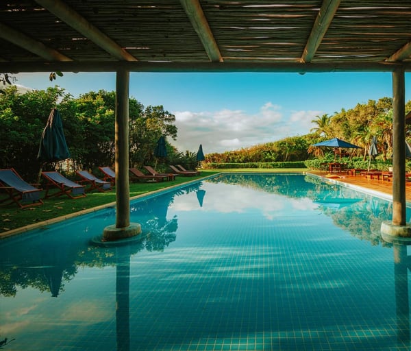 Brasil bahia trancoso pousada tutabel piscina