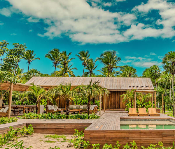 Casa daia ceara brasil vista panaromica