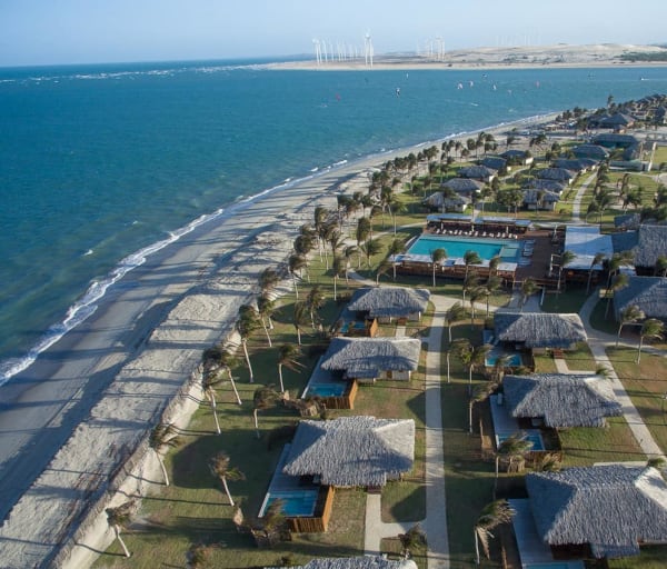 Ceara jaguarindia village vista do hotel